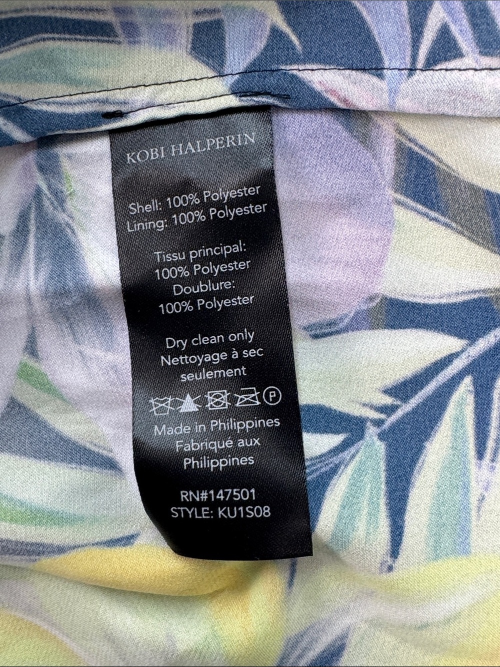 Kobi Halperin Women's Noe Tiered Midi Skirt, Size small- floral Black - Picture 11 of 12